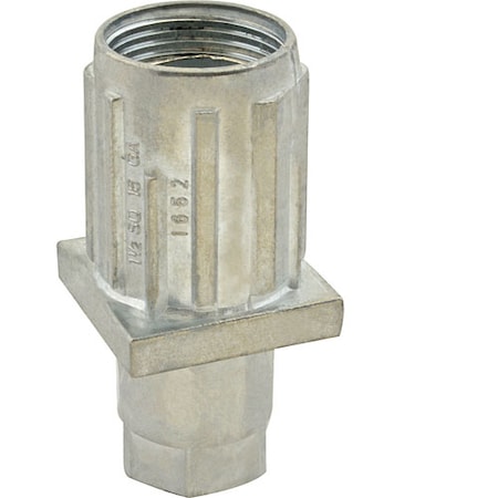 Component Hardware Foot , Znc, F/ 1-1/2"Od Sq A14-0611-C